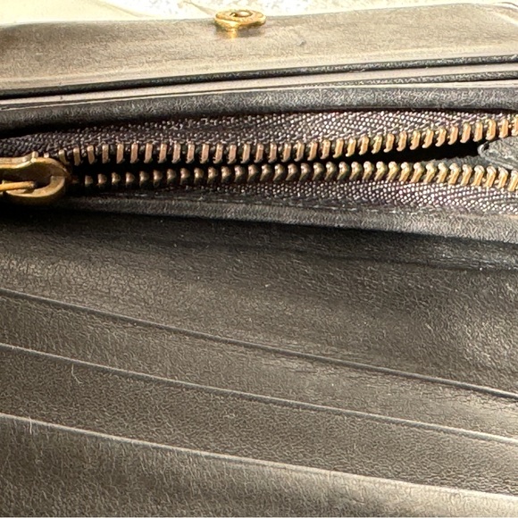 GUCCI GG MARMONT CARD CASE WALLET BLACK LEATHER - Picture 8 of 13